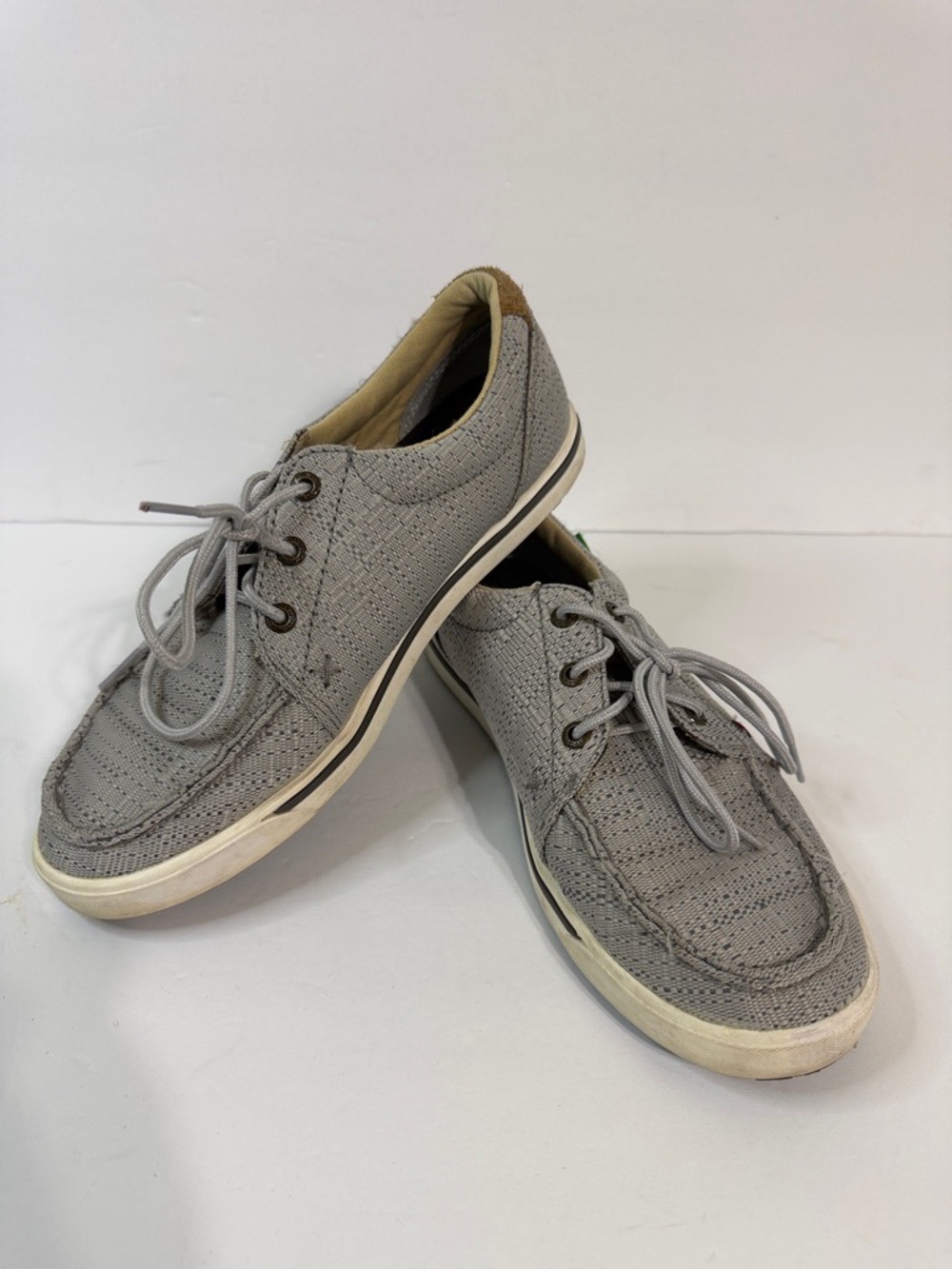 Hooey Gray Textile Women's Lace-Up Casual Sneakers